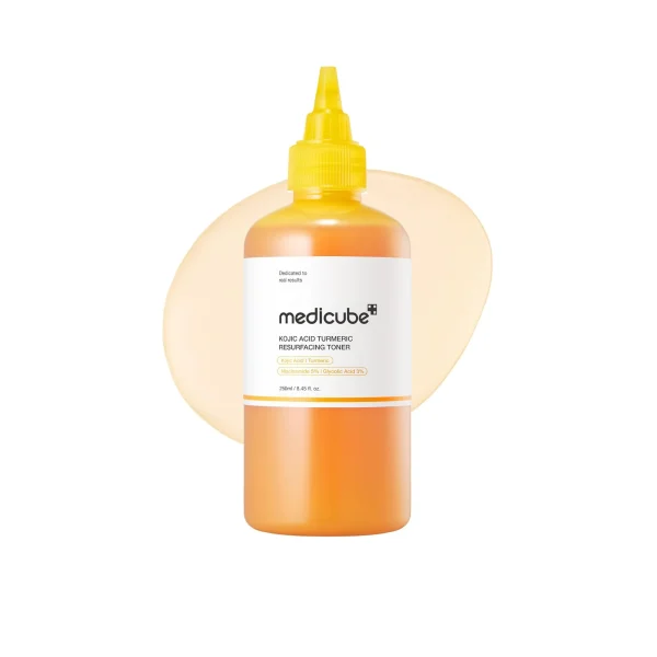 تونر روشن کننده کوجیک اسید و زردچوبه مدی کیوب