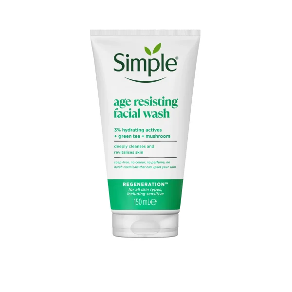 ژل شستشوی ضد پیری سیمپل Age Resisting