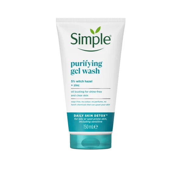 ژل شوینده پوست چرب و مختلط مدل Purifying سیمپل