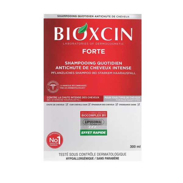 شامپو ضد ریزش بیوکسین مدل فورت Bioxcin Forte Shampoo
