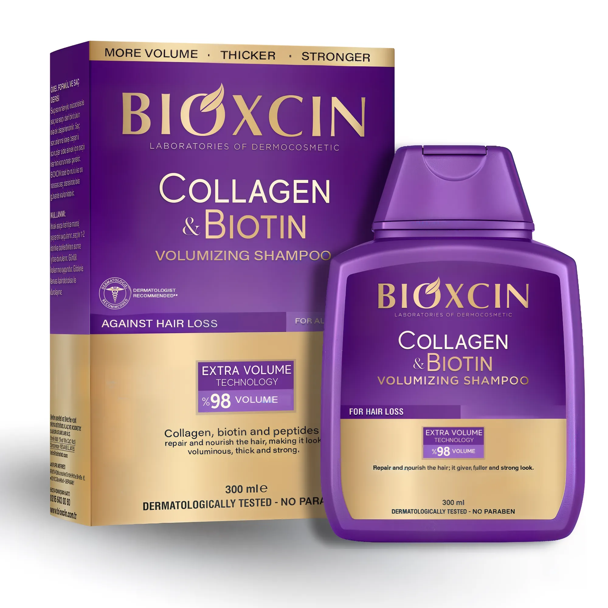 شامپو ضد ریزش Bioxcin Collagen & Biotin