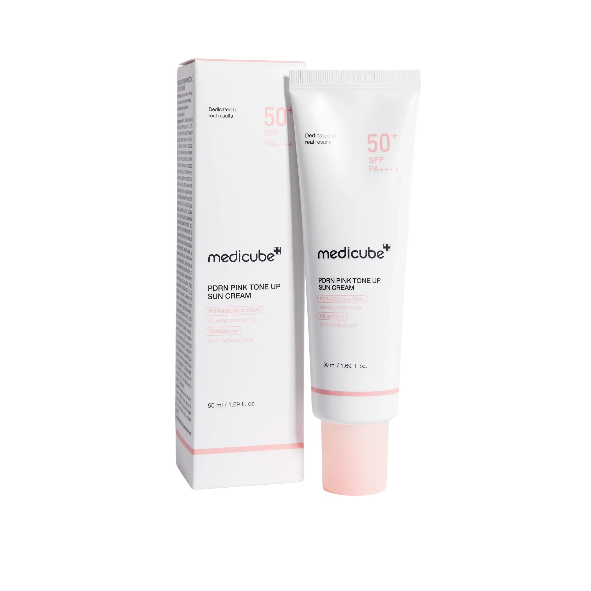 کرم ضدآفتاب PDRN Pink Tone Up مدیکیوب