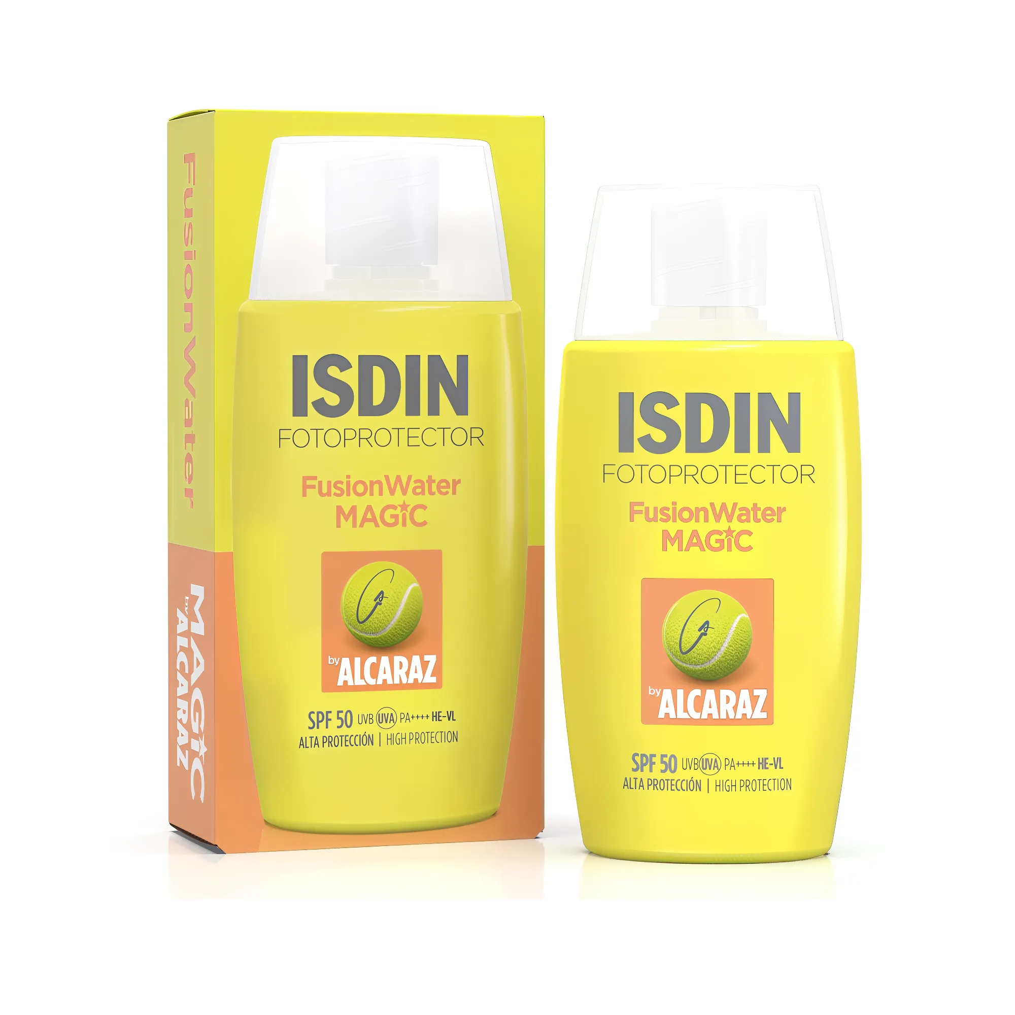 ضدآفتاب بیرنگ Fusion Water Magic Alcaraz ایزدین