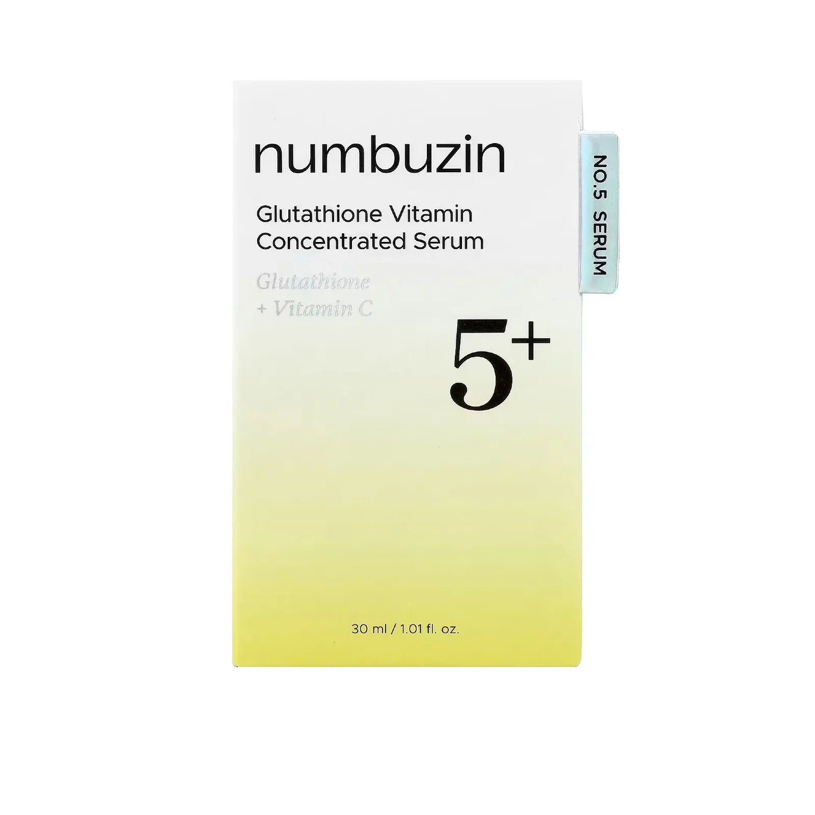سرم روشن کننده و ویتامینه گلوتاتیون + ویتامین سی Numbuzin No.5+