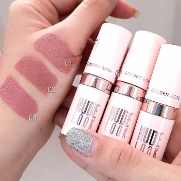 رنگبندی رژلب مات Nude Look