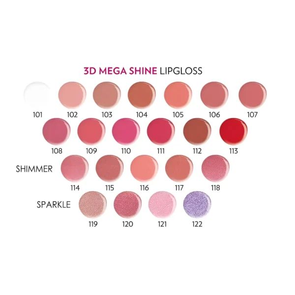 رژ لب مایع مگا شاین Golden Rose 3D Mega Shine