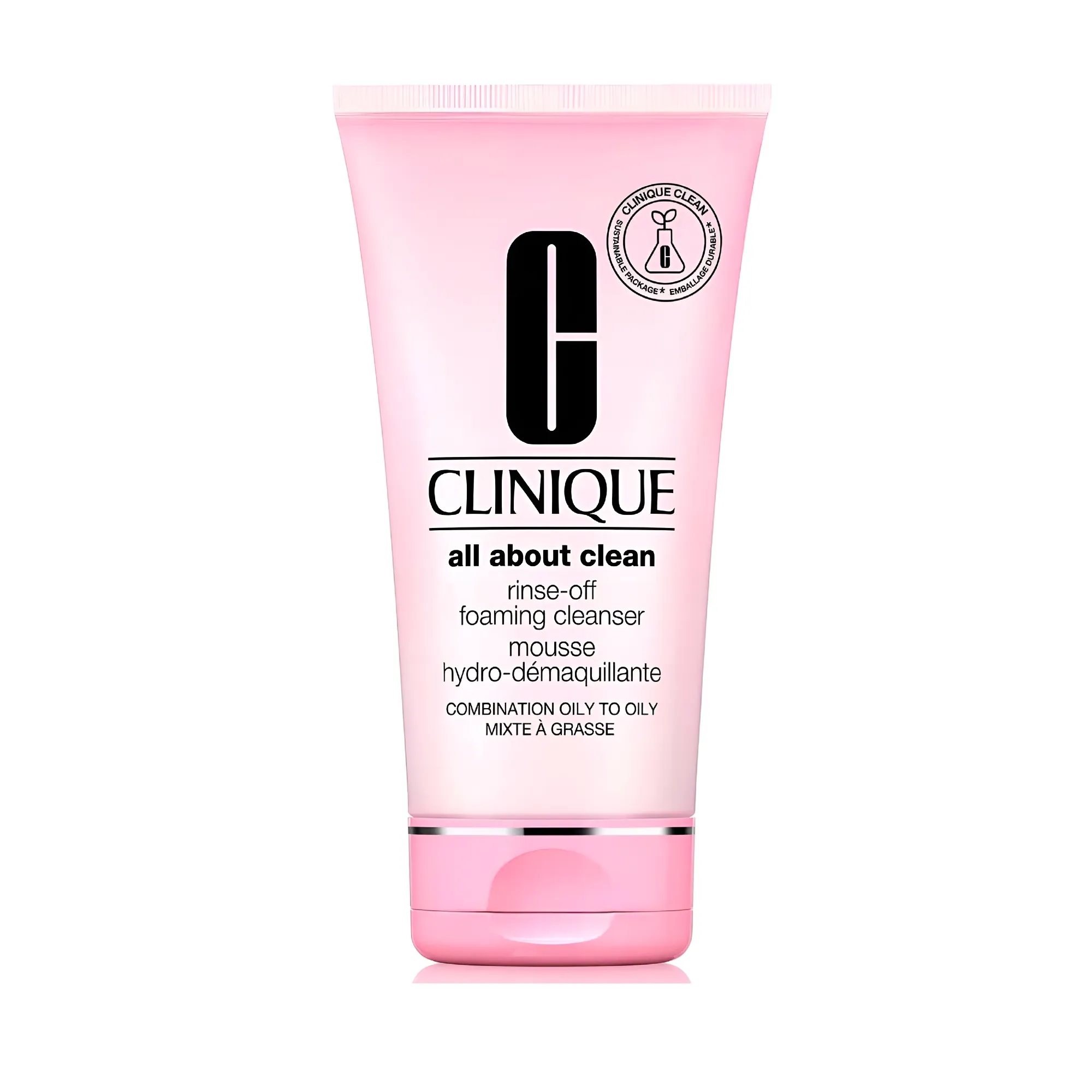 فوم شوینده صورت کلینیک All About Clean مدل rinse off پوست چرب