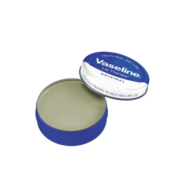 بالم لب کاسه ای آبی Vaseline Lip Therapy Original